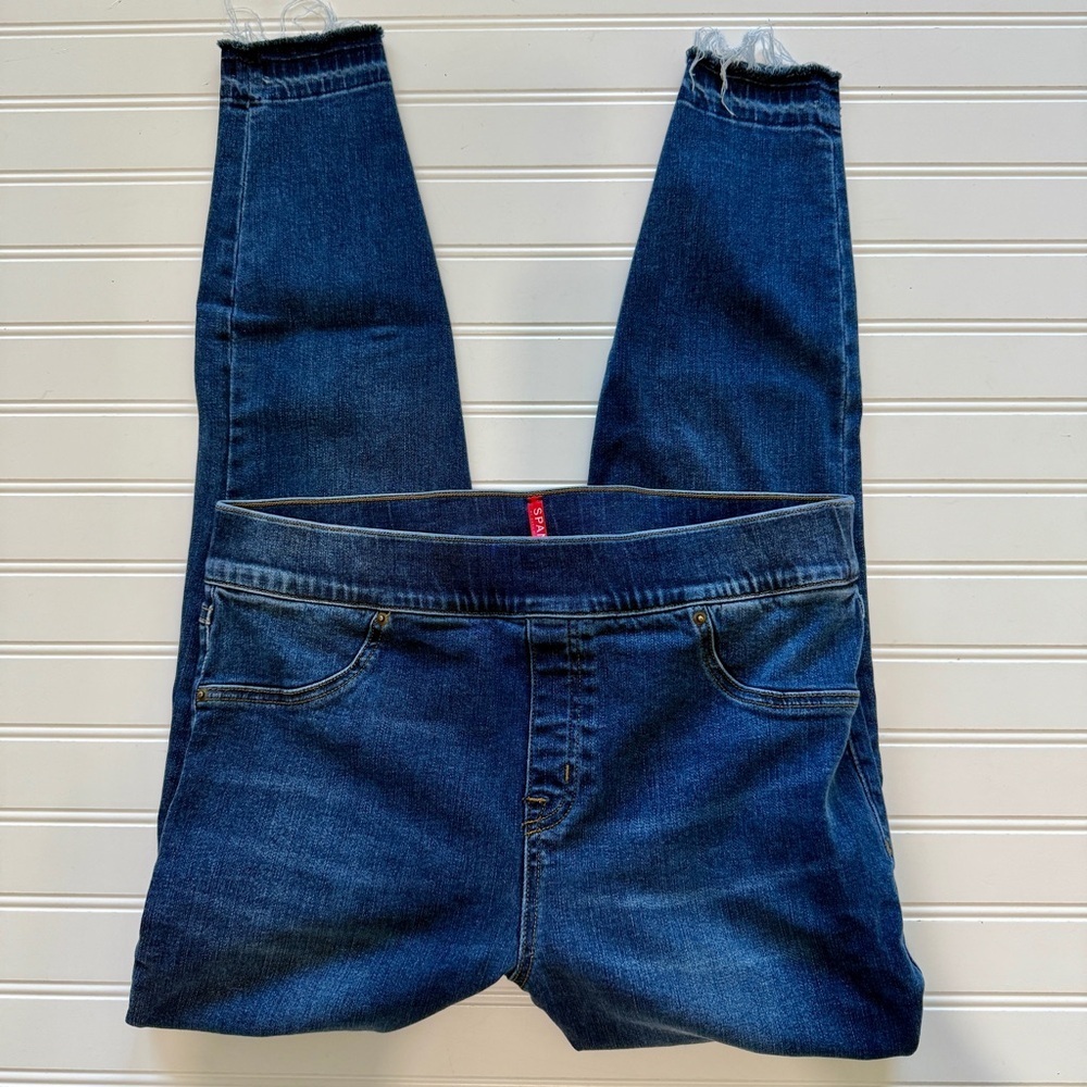 Spanx Dark Wash Skinny Jeans Jeggings Size XL
